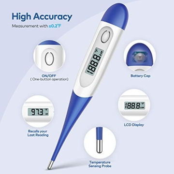 Boncare 10 Seconds Digital Thermometer for All Ages