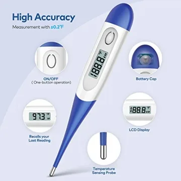 Boncare 10 Seconds Digital Thermometer for All Ages