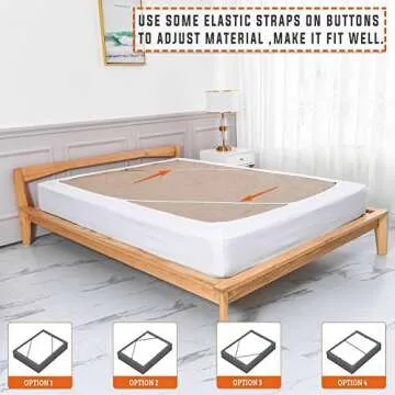 Elegant Twin Six Box Spring Cover for Modern Bedrooms
