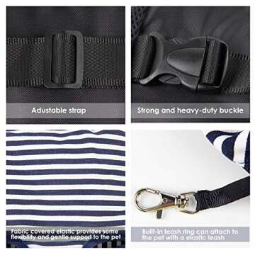 Versatile Hands-Free Dog Carrier Backpack for Adventurers