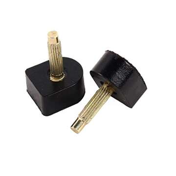 High Heel Replacement Tips,60PCS/30 Pairs (5 Different Size) High Heel Shoe Stiletto Repair Heel Caps Tip Pin Taps Dowel Lifts Replacement