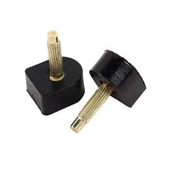 High Heel Replacement Tips,60PCS/30 Pairs (5 Different Size) High Heel Shoe Stiletto Repair Heel Caps Tip Pin Taps Dowel Lifts Replacement