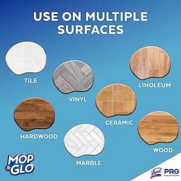Mop & Glo Professional Multi-Surface Floor Cleaner, Fresh Citrus Scent, 64 Oz
