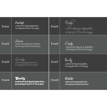 Personalized Sterling Silver Name Necklace - 15 Styles