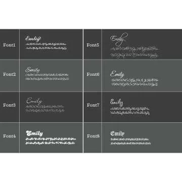 Personalized Sterling Silver Name Necklace - 15 Styles