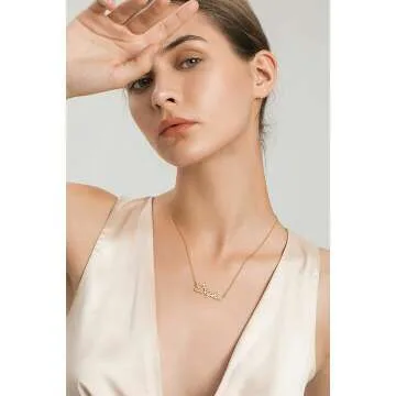 Personalized Sterling Silver Name Necklace - 15 Styles