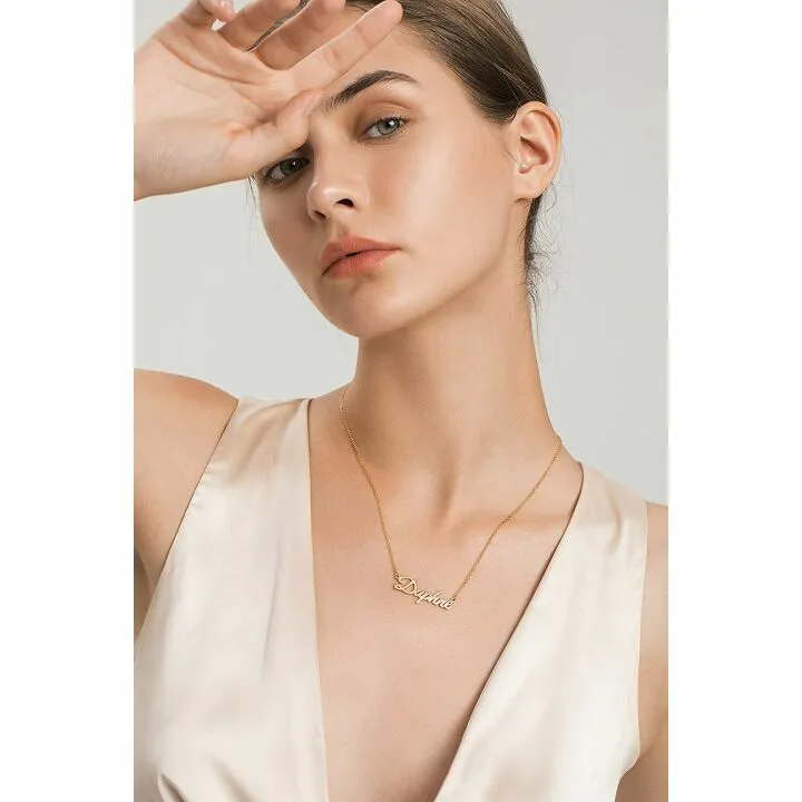 Personalized Sterling Silver Name Necklace - 15 Styles