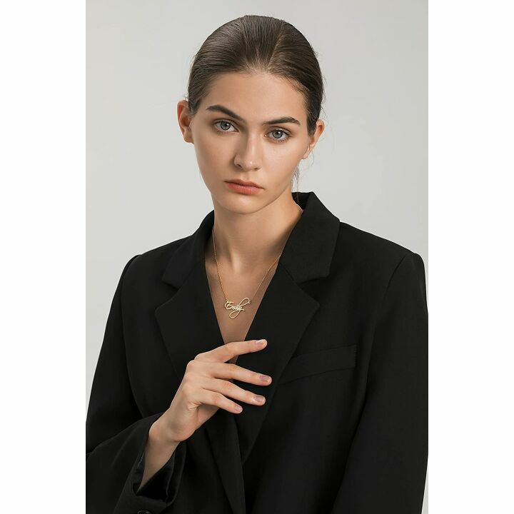 Personalized Sterling Silver Name Necklace - 15 Styles