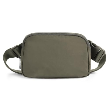 ODODOS Unisex Mini Belt Bag with Adjustable Strap Small Fanny Pack for Workout Running Traveling Hik...