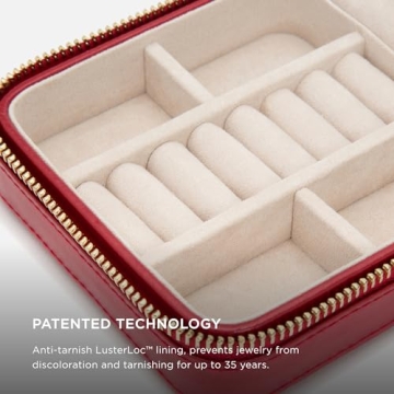 Wolf Designs Caroline Jewelry Case - Elegant Travel Organizer