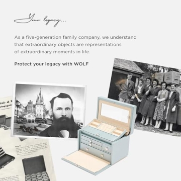 Wolf Designs Caroline Jewelry Case - Elegant Travel Organizer