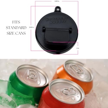 Beverage Buddee Can Cover - Best Can Cover For Standard Size Soda/Beer/Energy Drink Cans - Made In The USA - BPA-PCB Free - 4 pack (Asst Colors)