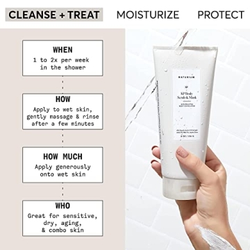 Naturium KP Body Scrub for Smooth Skin & Keratosis Pilaris Relief