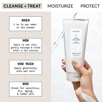 Naturium KP Body Scrub for Smooth Skin & Keratosis Pilaris Relief