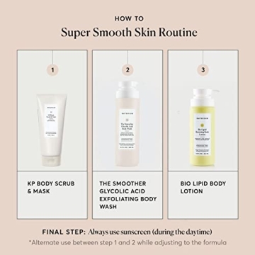 Naturium KP Body Scrub for Smooth Skin & Keratosis Pilaris Relief