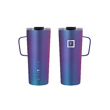 Leak Proof Insulated Stainless Steel Coffee Mug - IRON °FLASK
