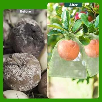EWPJDK 70pcs Fruit Protection Bags for Garden Use