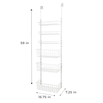 Smart Design Over The Door Pantry Organizer for Efficient Storage