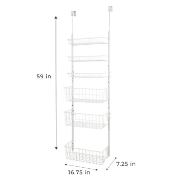 Smart Design Over The Door Pantry Organizer for Efficient Storage