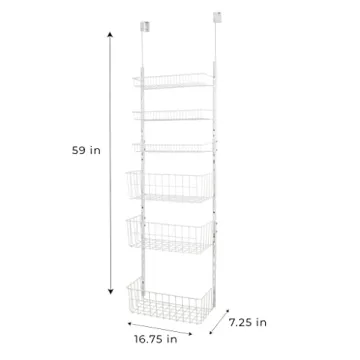Smart Design Over The Door Pantry Organizer for Efficient Storage