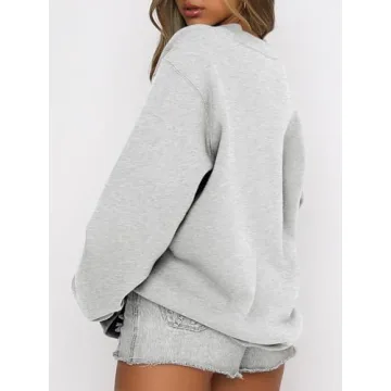 ANRABESS Women's Oversized Fleece Pullover Cozy Y2K Hoodie