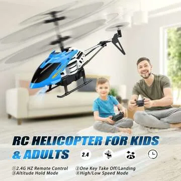 Dolanus RC Helicopter - Easy Control & Fun Experience
