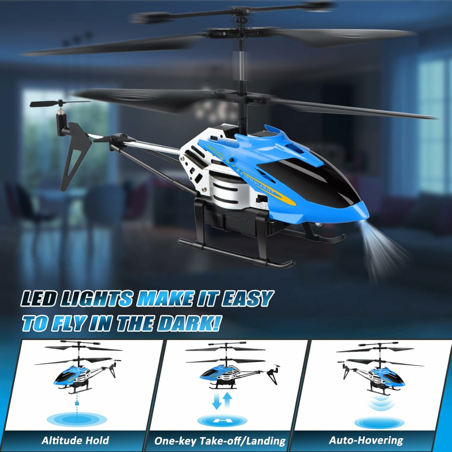 Dolanus RC Helicopter - Easy Control & Fun Experience