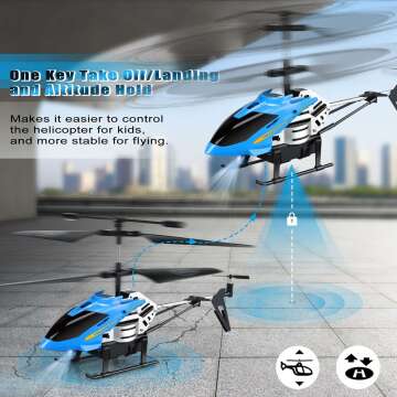 Dolanus RC Helicopter - Easy Control & Fun Experience