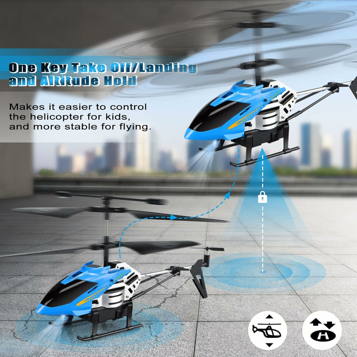Dolanus RC Helicopter - Easy Control & Fun Experience