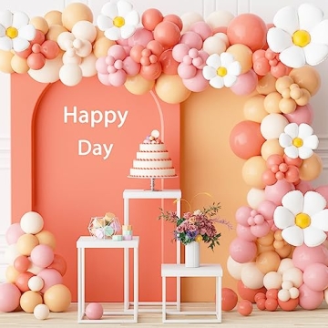 DUILE Boho Daisy Garland Kit for Elegant Celebrations