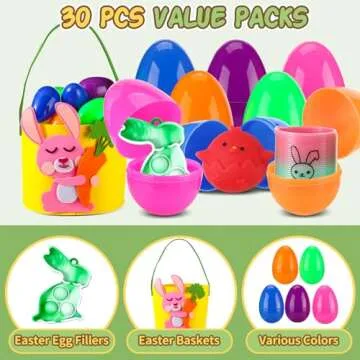 Exciting 30Packs Easter Basket Stuffers for Kids