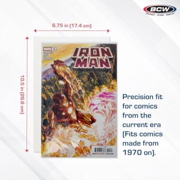 BCW Comic Book Backing Boards for Storage & Organization