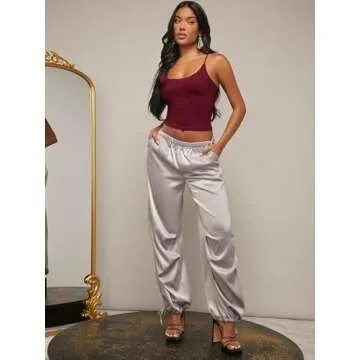 Milumia Women's 3D Flower Cami Crop Top - Stylish & Versatile