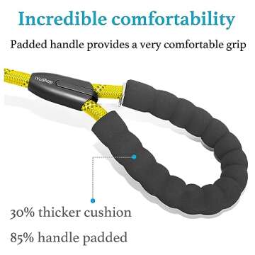 iYoShop Reflective Dog Leash for Training and Comfort