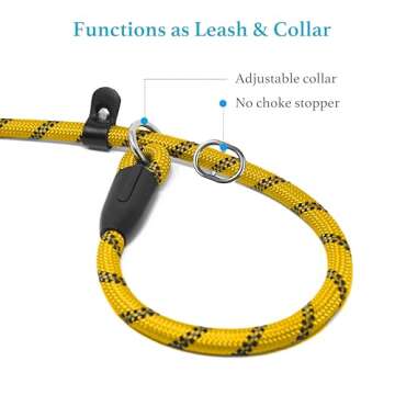 iYoShop Reflective Dog Leash for Training and Comfort