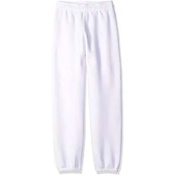 Soffe Boys' Big Heavyweight Sweatpants, White, Large