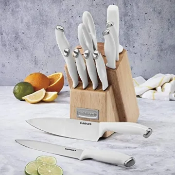 Cuisinart 12pc Knife Set with Steel Blades for Precision Cooking