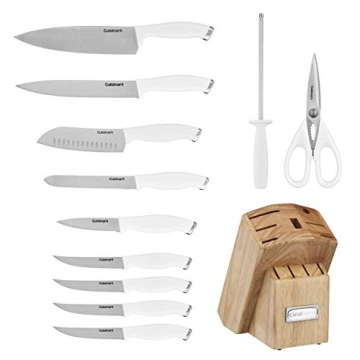 Cuisinart 12pc Knife Set with Steel Blades for Precision Cooking