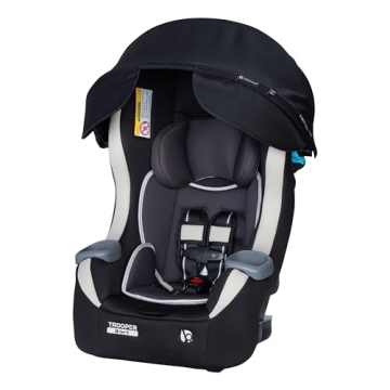 Baby Trend Trooper™ Plus 3-in-1 Convertible Car Seat with Canopy, Dash Tan - Comfort & Safety