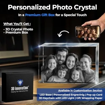 3D Crystal Photo Personalized Gifts for Every Occasion