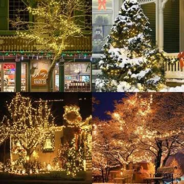 WATERGLIDE Extra Long 328 FT Fairy String Lights with 1000 LEDs for Outdoor Christmas Decorations