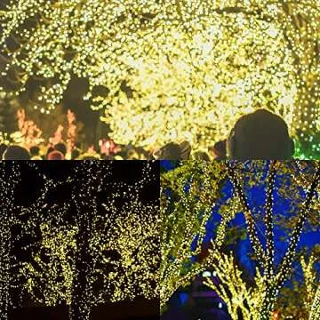 WATERGLIDE 328 FT Fairy String Lights for Festive Decor