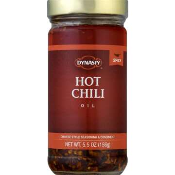 Dynasty, Hot Chili Oil, 5.5 Ounce