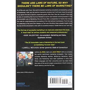 The 22 Immutable Laws of Marketing: Violate Them at Your Own Risk!