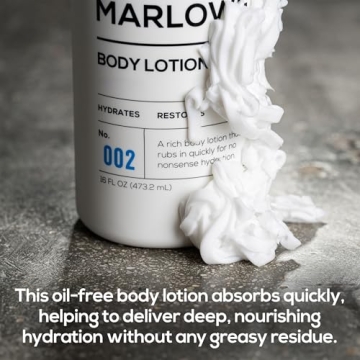 MARLOWE. No. 002 Moisturizing Body Lotion Men Hydrating Aloe Vera