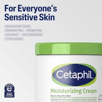 Cetaphil Moisturizer for Dry Sensitive Skin - 8.8 oz