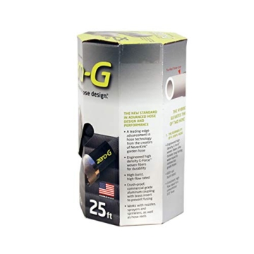 Zero-G 25' Lightweight Flexible Garden Hose Kink-Free