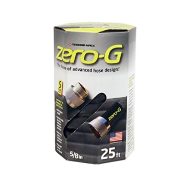 Zero-G 25' Lightweight Flexible Garden Hose Kink-Free