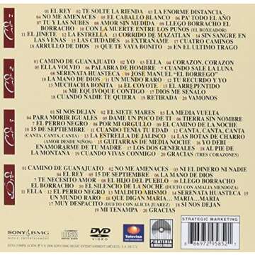 Lo Esencial de Jose Alfredo Jimenez 3 Cd + DVD