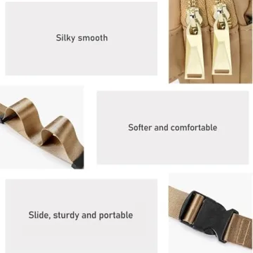 ZORFIN Stylish Fanny Pack with Adjustable Strap for All